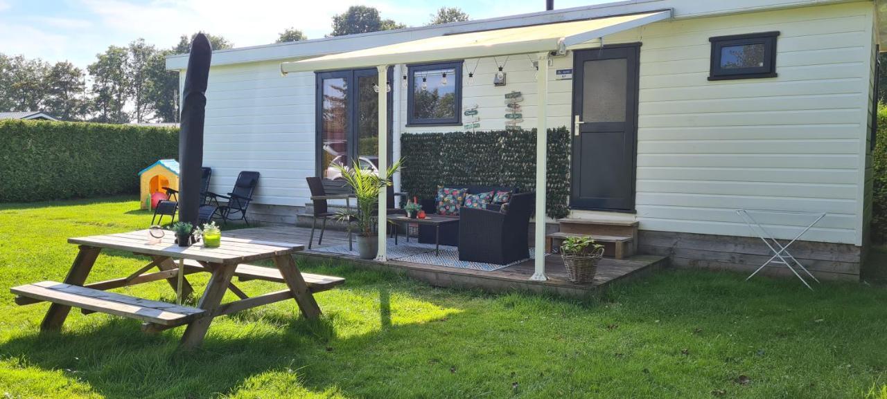 Gezellige Chalet Met Grote Privetuin. Dronrijp Exterior foto